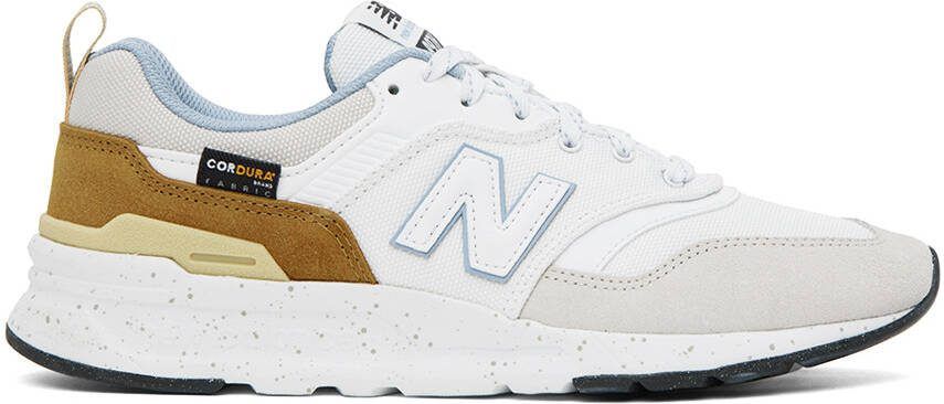 New Balance White  Gray 997H Sneakers - Picture 5
