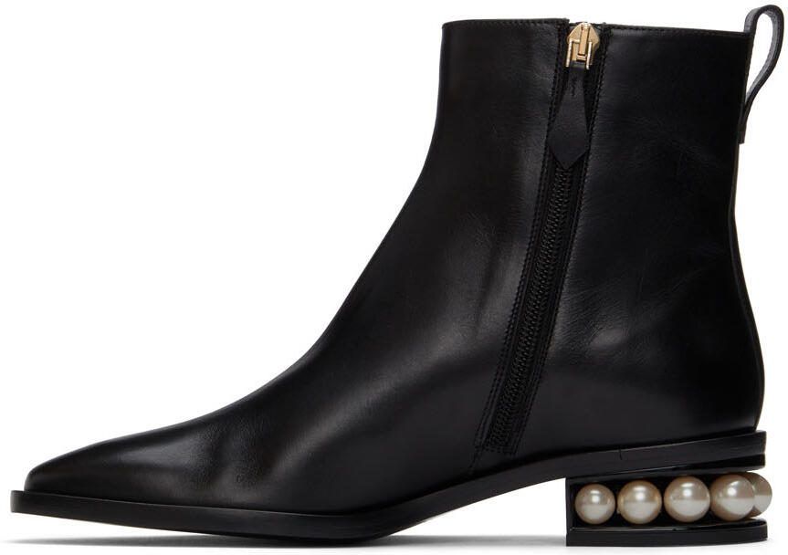 Nicholas Kirkwood Black Casati Ankle Boots - Picture 3