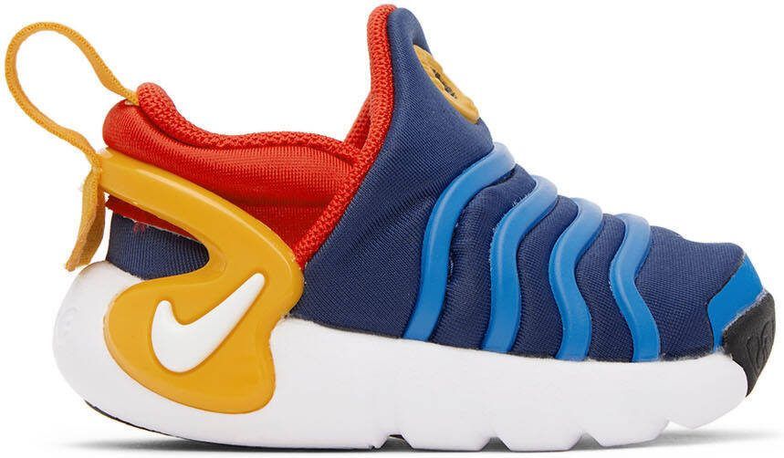 Nike Baby Blue  Red Dynamo Go Sneakers - Picture 4