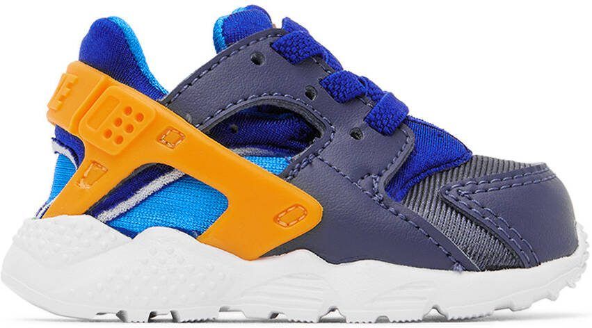 Nike Baby Blue Huarache Run Sneakers - Picture 4