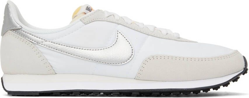 Nike Beige  White Waffle Trainer 2 Sneakers - Picture 6