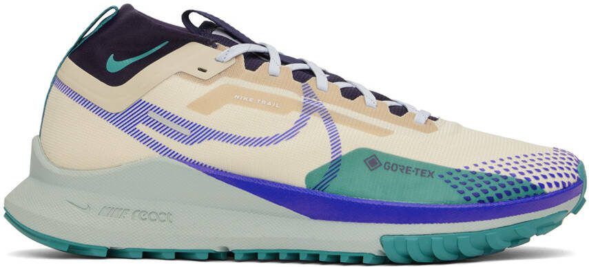 Nike Beige Pegasus Trail 4 GTX Sneakers - Picture 5