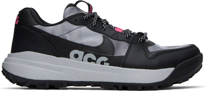 Nike Black  Gray Lowcate SE Sneakers - Picture 5