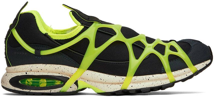 Nike Black  Green Air Kukini Sneakers - Picture 5