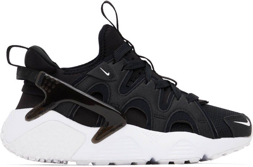 Nike Black  White Air Huarache Craft Sneakers - Picture 5