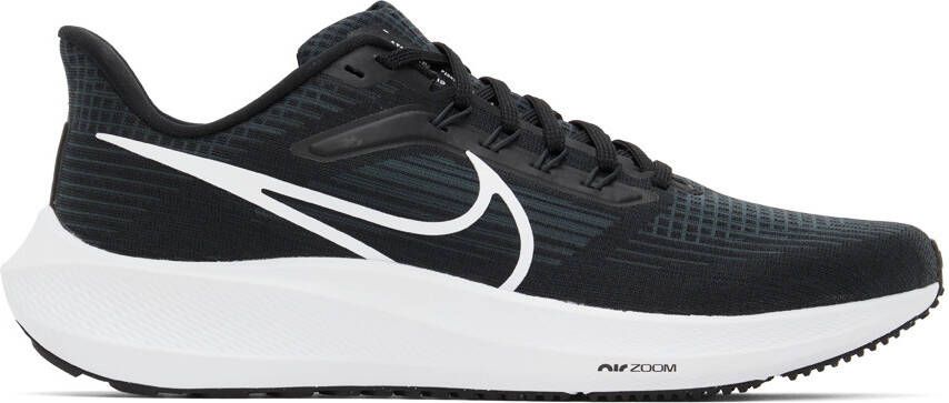 Nike Black  White Air Zoom Pegasus 39 Sneakers - Picture 7