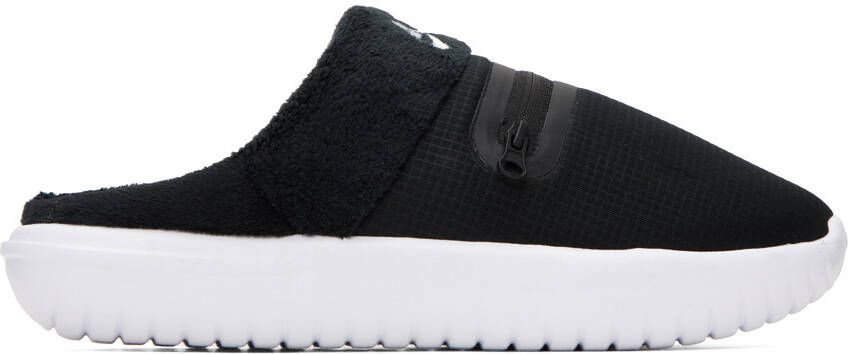 Nike Black Burrow SE Slippers - Picture 5