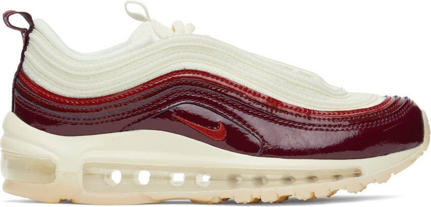 Nike Burgundy  Off-White Air Max 97 Sneakers - Picture 5