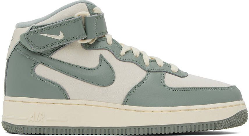 Nike Gray  Off-White Air Force 1 Mid '07 LX NBHD Sneakers