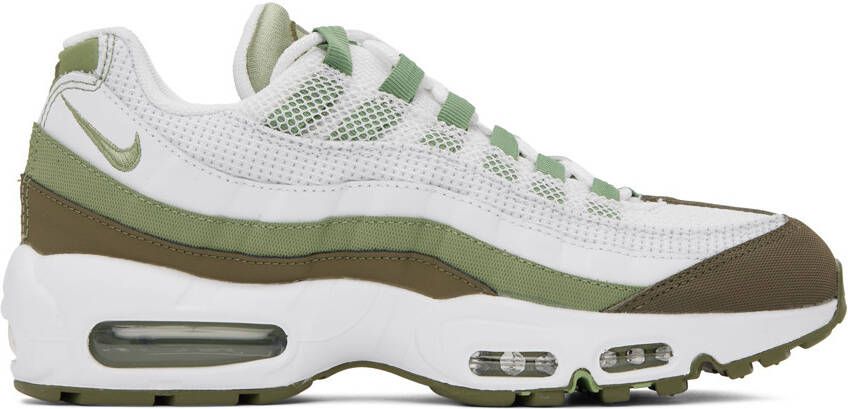 Nike Green  White Air Max 95 Sneakers - Picture 5