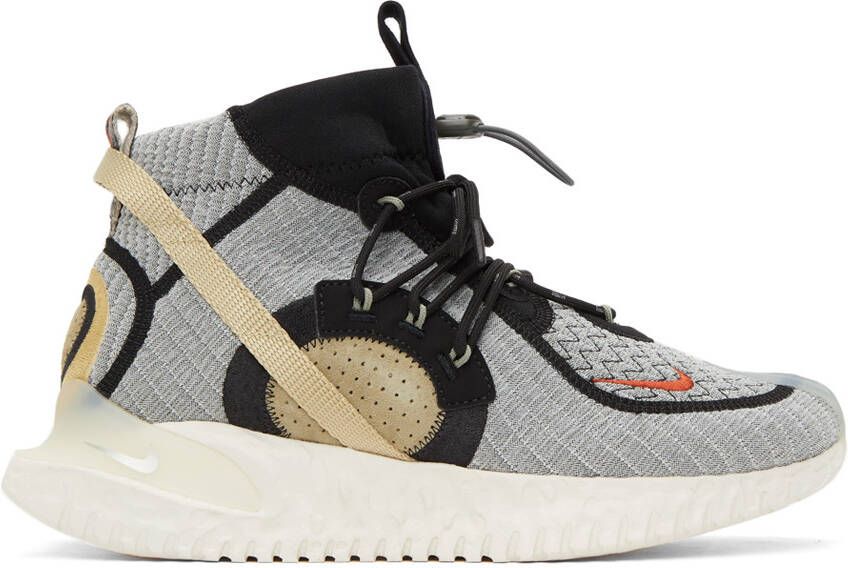 Nike Grey  Black Flow 2020 ISPA Sneakers