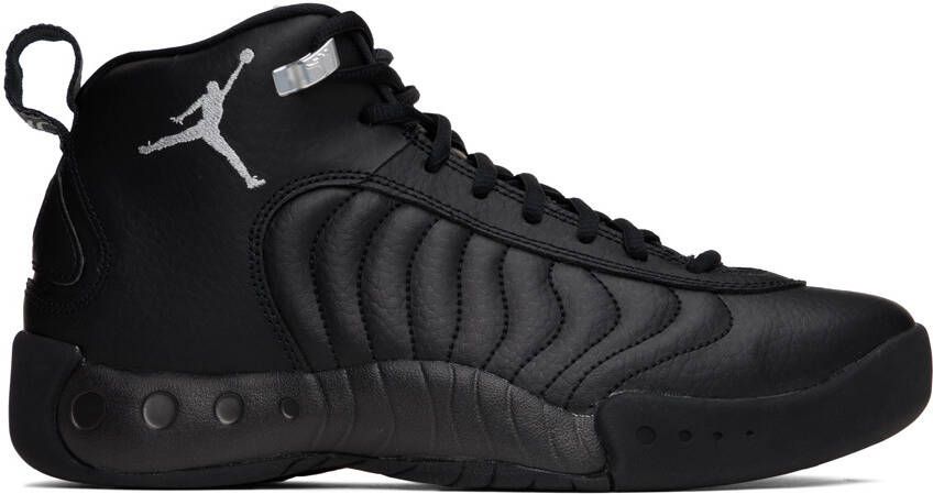 Nike Jordan Black  White Jumpman Pro Sneakers - Picture 6