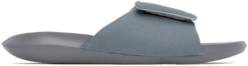 Nike Jordan Gray Hydro 6 Slides - Picture 5