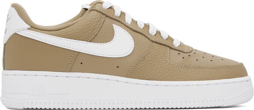 Nike Khaki Air Force 1 '07 Sneakers - Picture 5