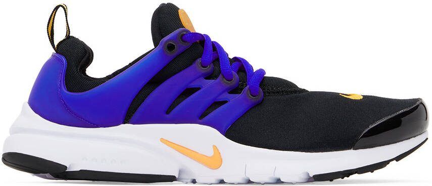 Nike Kids Black  Blue Presto Sneakers - Picture 5
