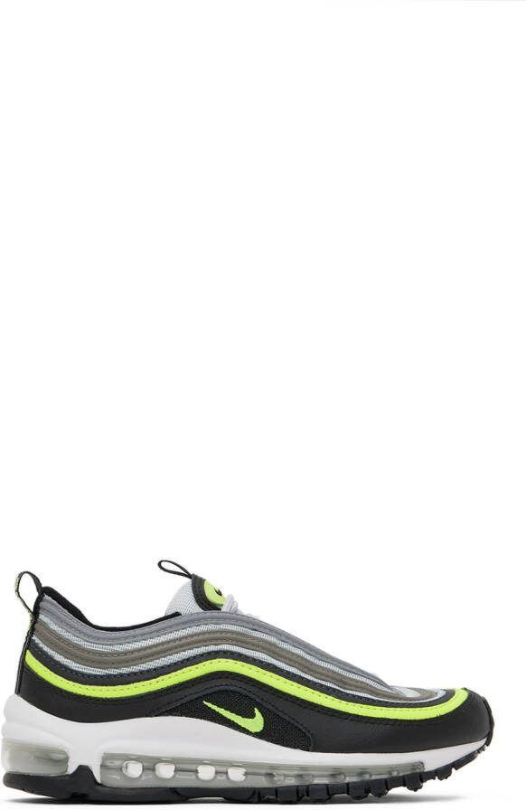 Nike Kids Gray  Black Air Max 97 Big Kids Sneakers