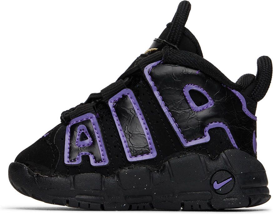 Nike Baby Black Air More Tempo Sneakers