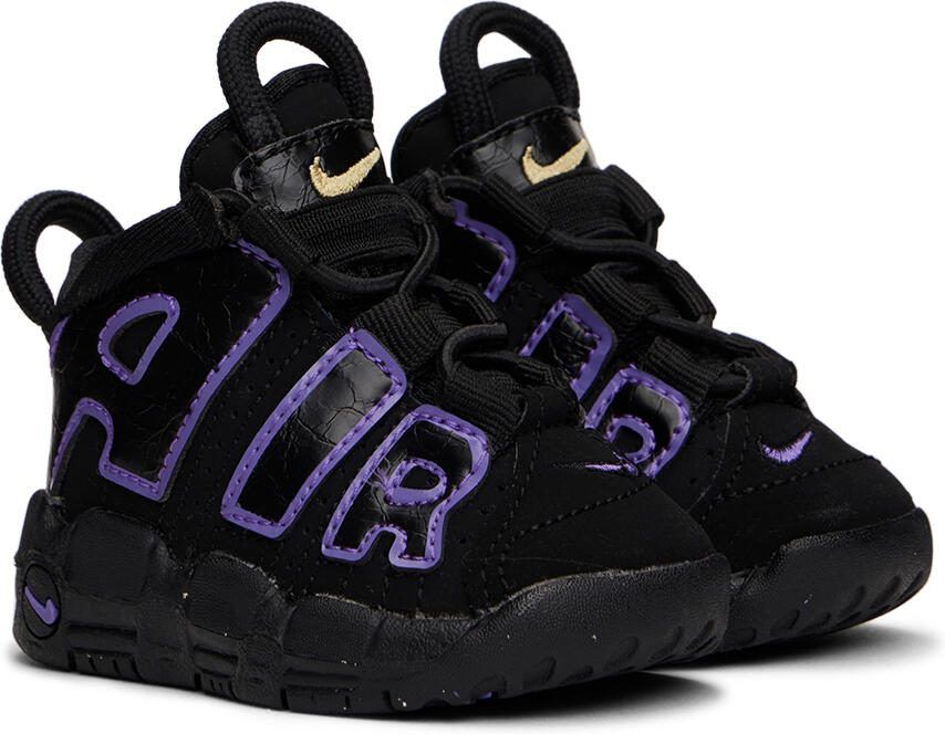Nike Baby Black Air More Tempo Sneakers - Picture 2