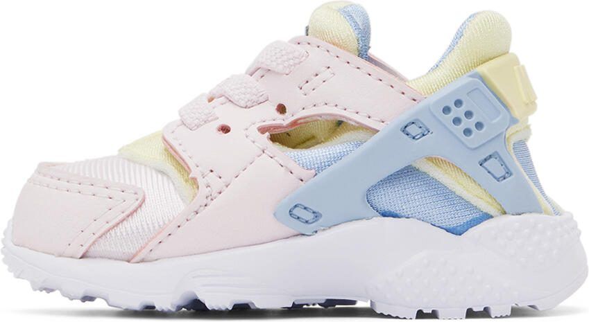 Nike Baby Pink  Blue Huarache Run Sneakers