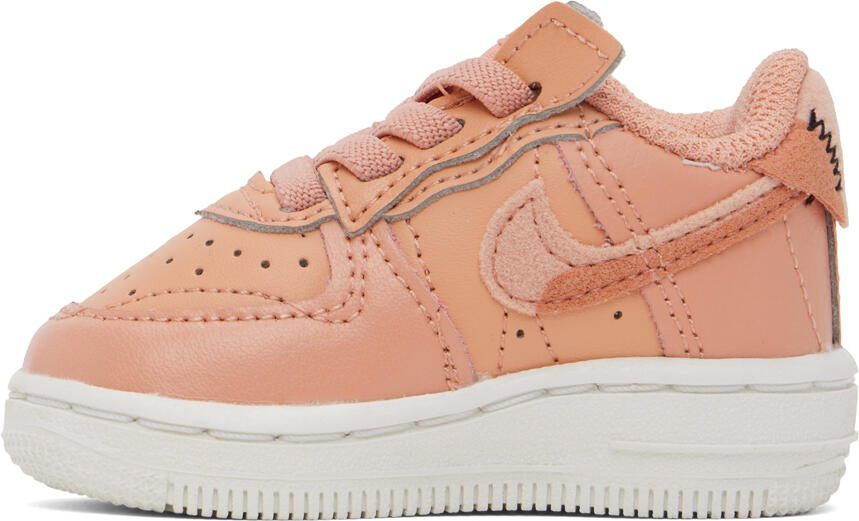 Nike Baby Pink Force 1 Fontanka Sneakers - Picture 2