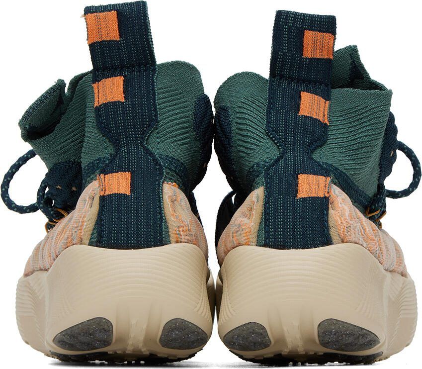 Nike Beige  Navy ISPA Sense Flyknit Sneakers