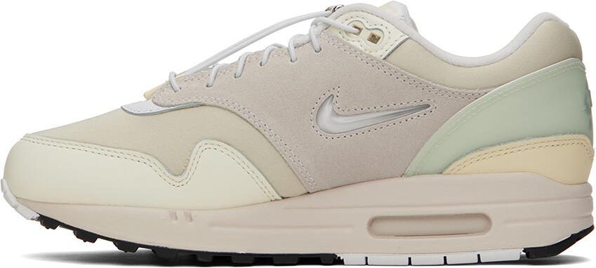 Nike Beige  Off-White Air Max 1 Premium Sneakers - Picture 3