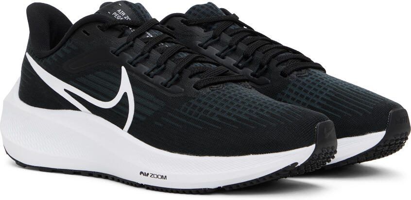 Nike Black  White Air Zoom Pegasus 39 Sneakers - Picture 3