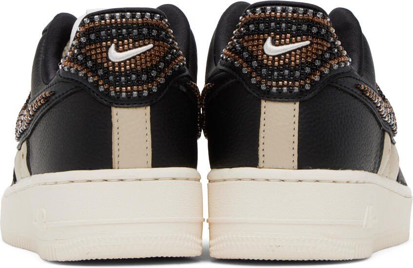 Nike Black  Beige Premium Goods Edition Air Force 1 'The Sophia' Sneakers