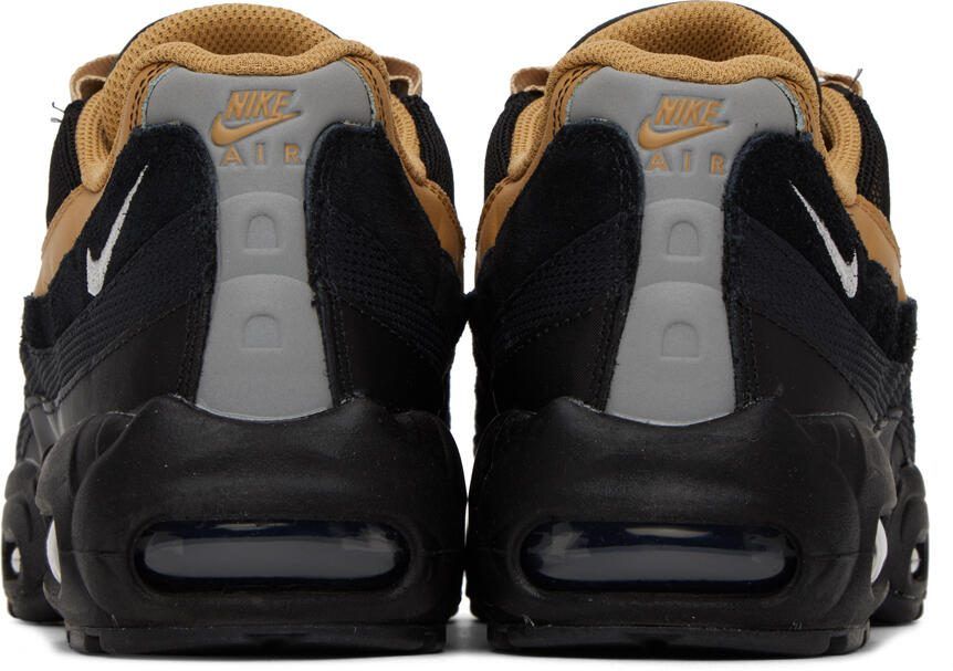 Nike Black  Gold Air Max 95 Sneakers