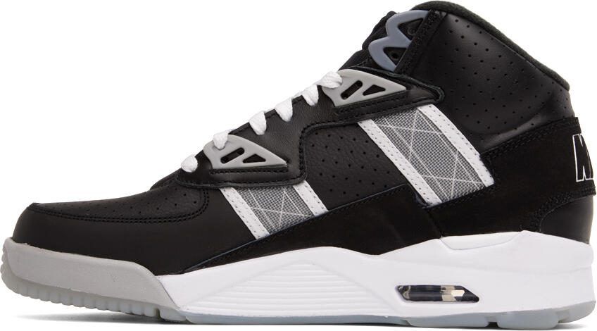Nike Black  Gray Air Trainer SC High-Top Sneakers - Picture 3
