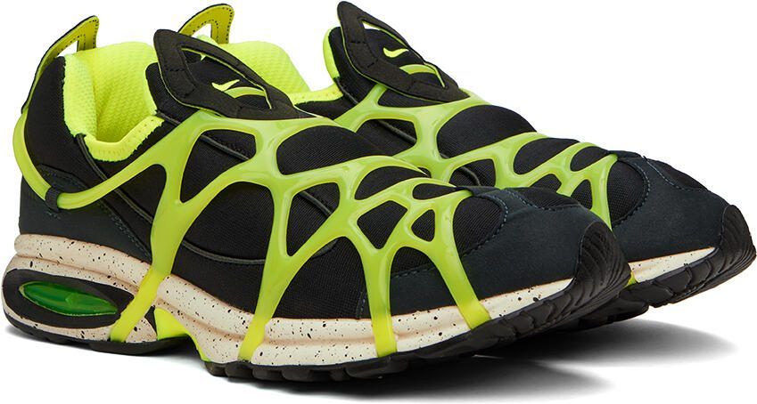 Nike Black  Green Air Kukini Sneakers - Picture 2
