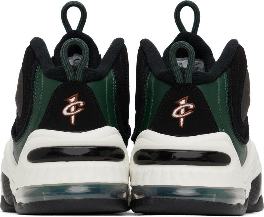 Nike Black  Green Air Penny II Sneakers