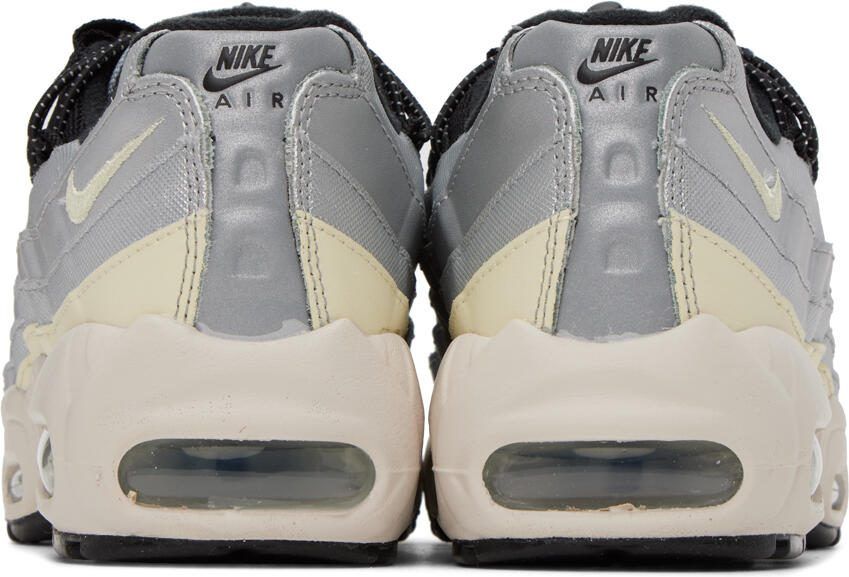 Nike Black  Silver Air Max 95 Sneakers