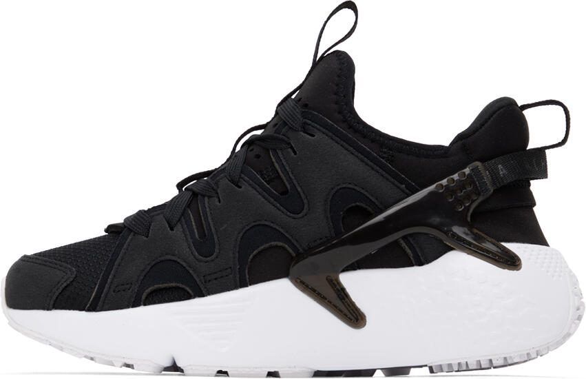 Nike Black  White Air Huarache Craft Sneakers - Picture 3