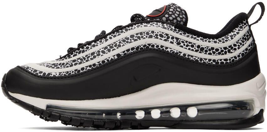 Nike Black  White Air Max 97 SE Sneakers - Picture 3