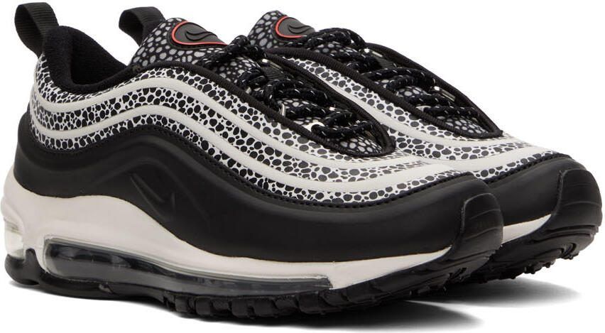 Nike Black  White Air Max 97 SE Sneakers - Picture 2