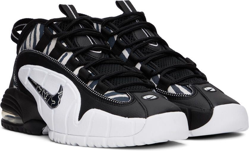 Nike Black  White Air Max Penny Sneakers