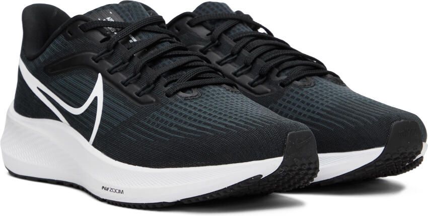 Nike Black  White Air Zoom Pegasus 39 Sneakers - Picture 2
