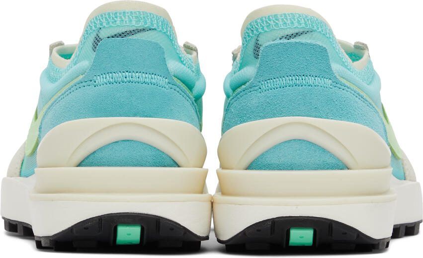 Nike Blue  Green Waffle One Sneakers - Picture 2