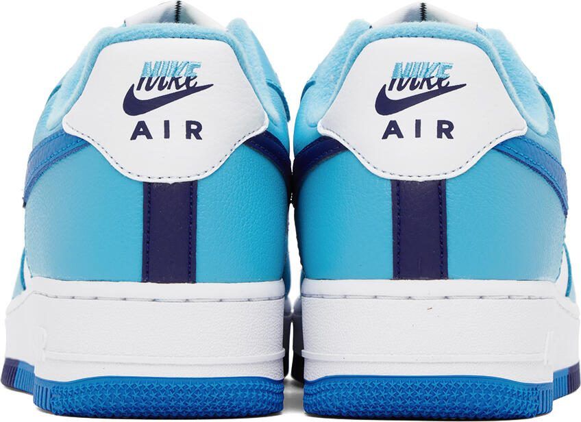 Nike Blue  White Air Force 1 '07 LV8 Sneakers