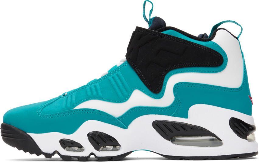 Nike Blue  White Air Griffey Max 1 Sneakers - Picture 3