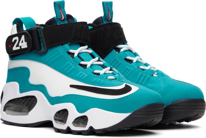 Nike Blue  White Air Griffey Max 1 Sneakers - Picture 2