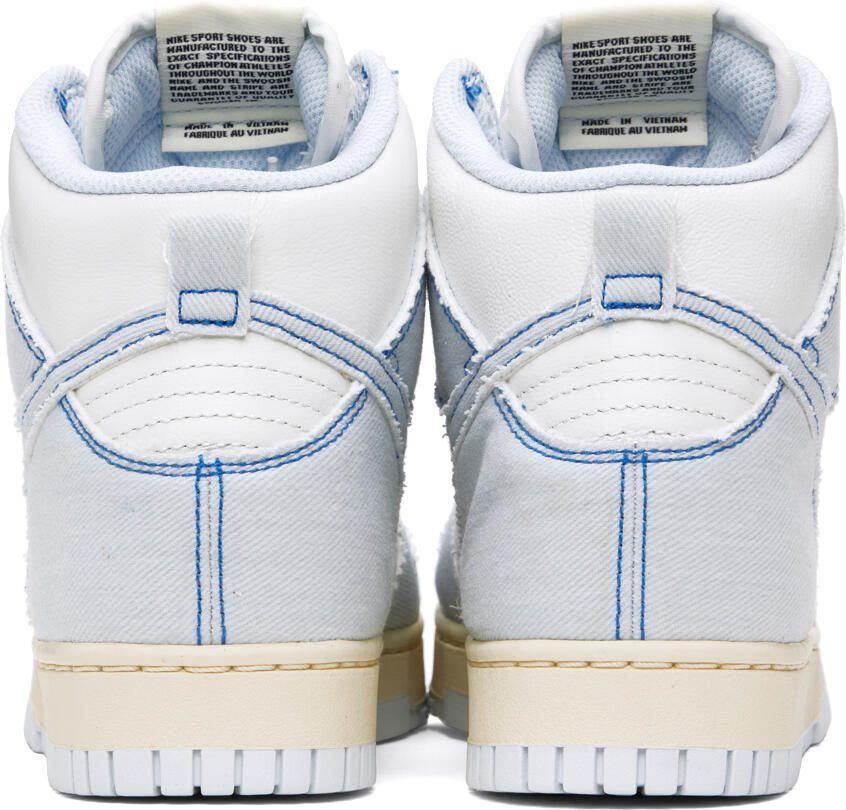 Nike Blue  White Dunk High 85 Sneakers