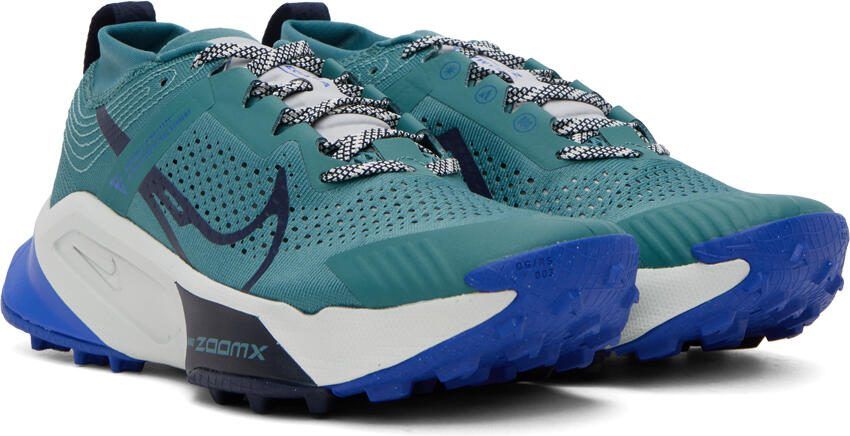 Nike Blue Zegama Sneakers - Picture 2
