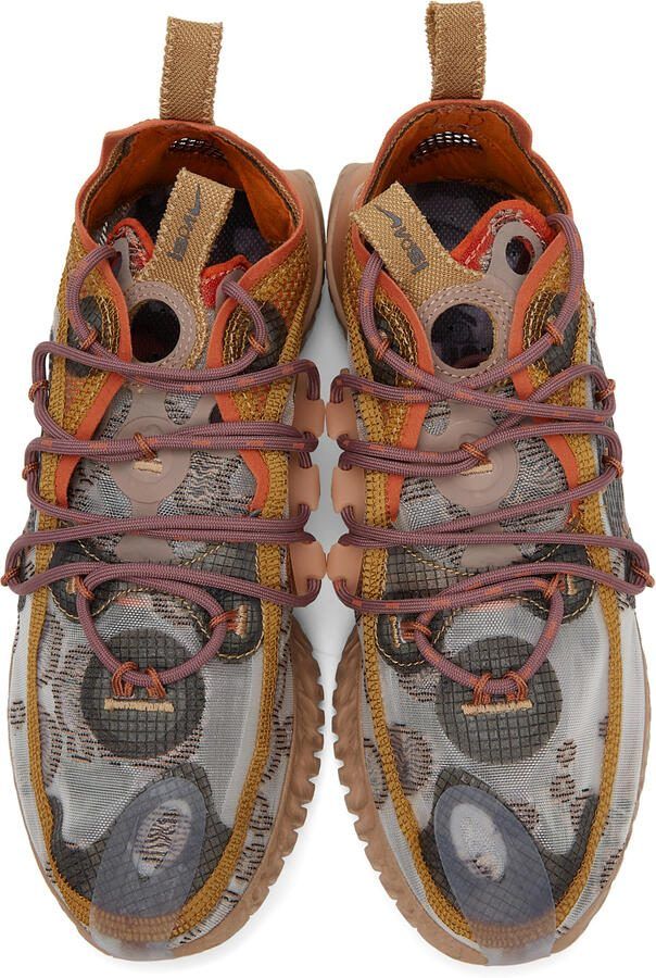 Nike Brown Flow 2020 ISPA Sneakers - Picture 2