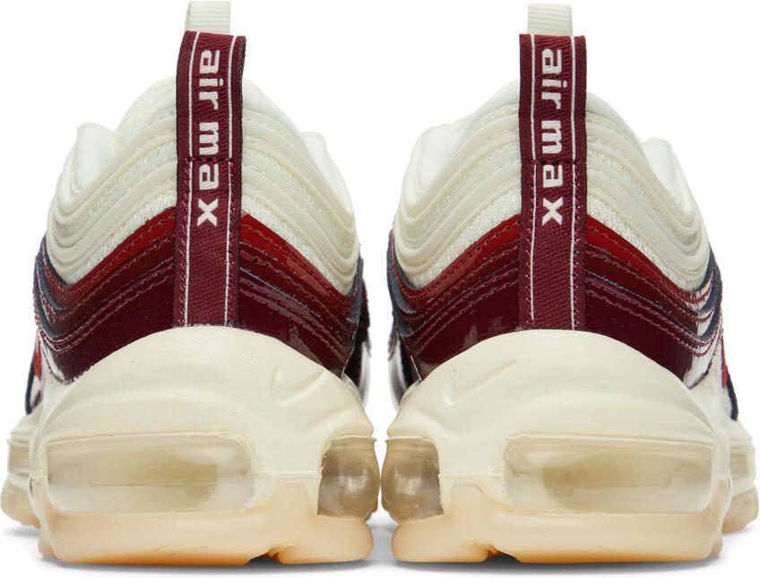 Nike Burgundy  Off-White Air Max 97 Sneakers