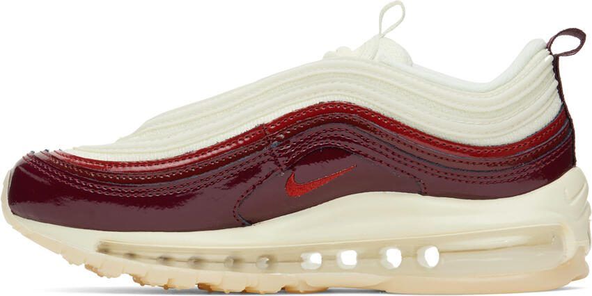 Nike Burgundy  Off-White Air Max 97 Sneakers - Picture 3