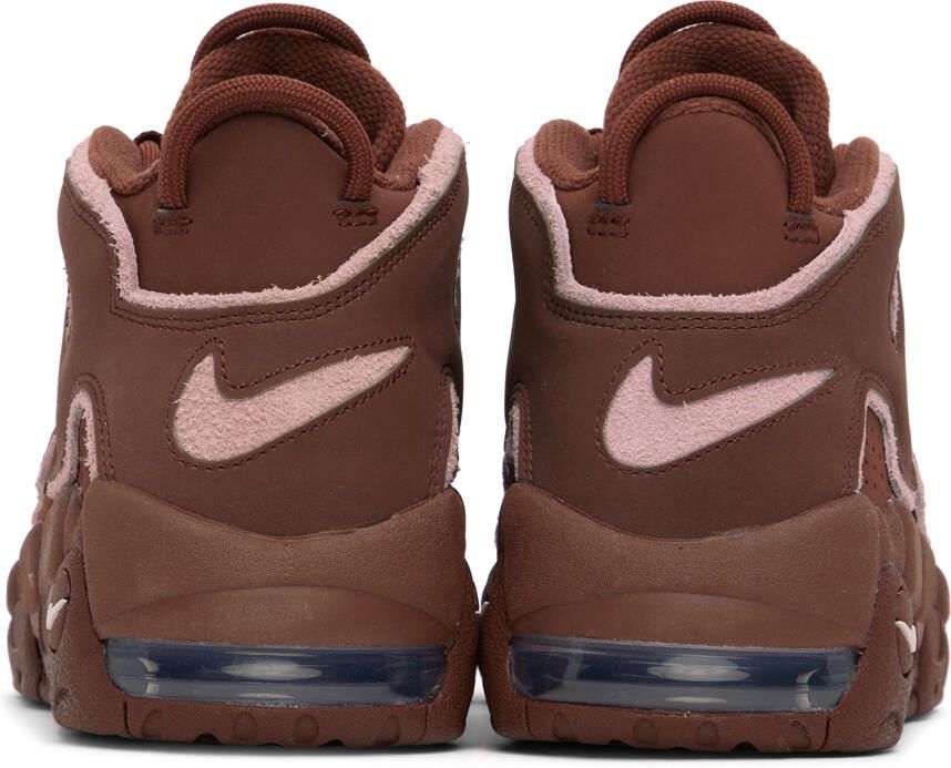 Nike Burgundy  Pink Air More Uptempo '96 Sneakers