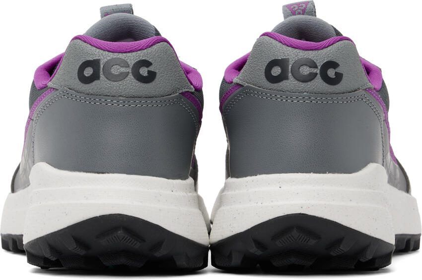 Nike Gray  Purple ACG Lowcate Sneakers