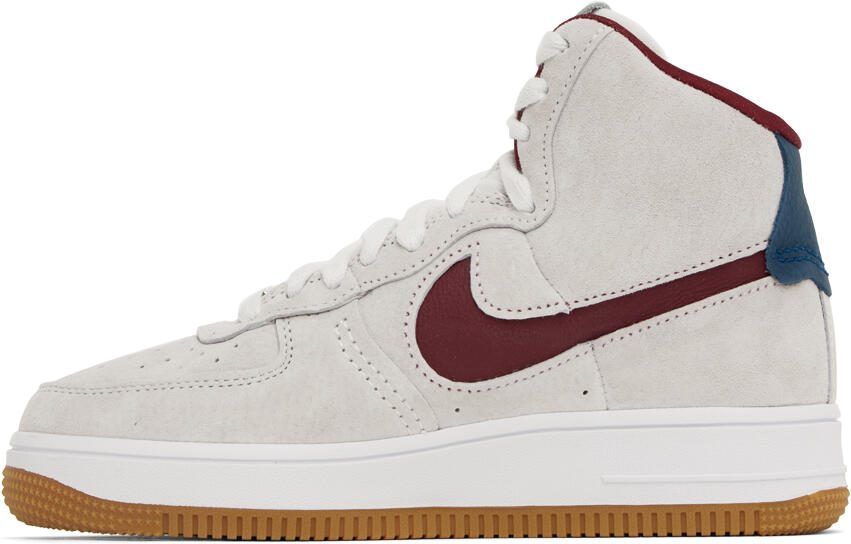 Nike Gray Air Force 1 Sculpt Sneakers - Picture 3